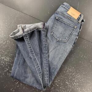 Moussy Vintage Jeans Mens (26) 30x30 Straight Selvedge Button Fly NWOT Japan